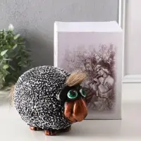 Копилка "Овечка" 12,5х17,5х12,5 см, белая Копилка "Овечка" 12,5х17,5х12,5 см, белая