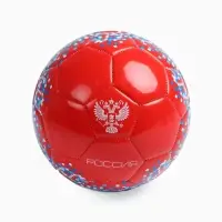 Футбольный мяч MINSA &laquo;РОССИЯ&raquo;, машинная сшивка, 32 панели, р. 5, TPU