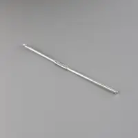 Крючок для вязания, с анодированным покрытием, d=4 мм, 15 см