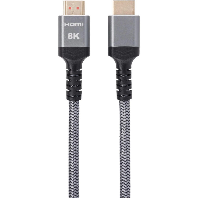 Кабель HDMI 19M/M,ver. 2.1 8KX60Hz (Econom) оплетка 5m iOpen <ACG859A-5.0