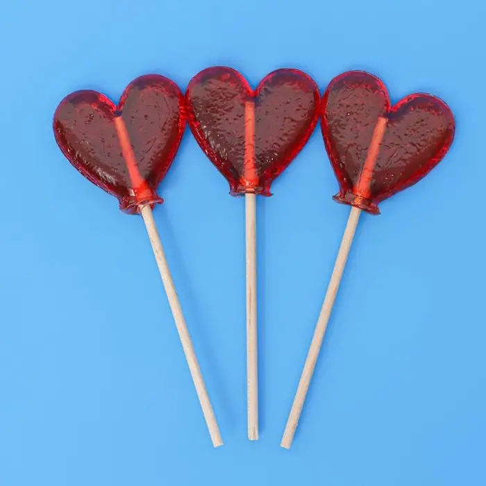 Карамель леденцовая &laquo;Сердечко&raquo; со вкусом клубники, 12 г