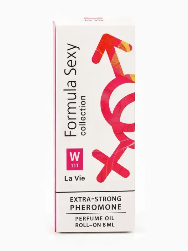 Парфюмерное масло женское с феромонами Formula Sexy Collection La Vie W111, 8 мл (по мотивам La Vie Est Belle (Lancome)