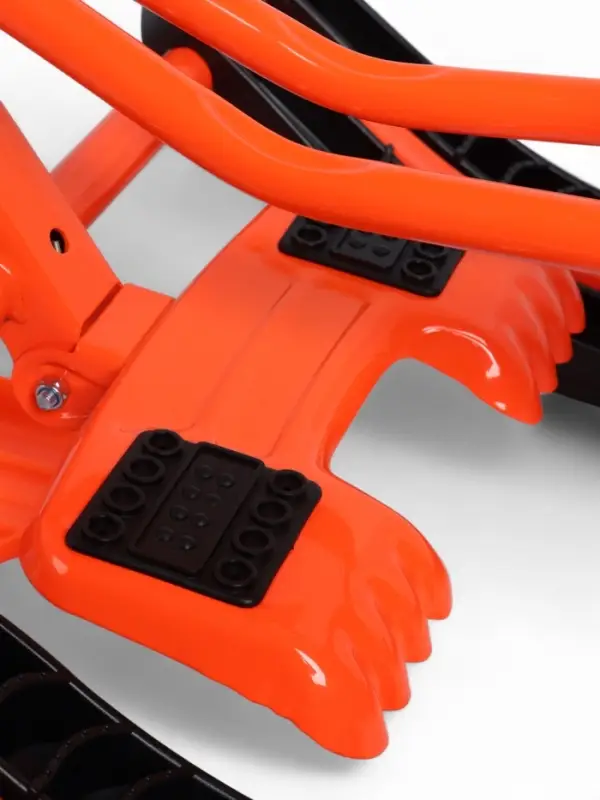 Снегокат «Тимка спорт 4-1», со спинкой, оранжевый, ТС4-1/Л2 Nika