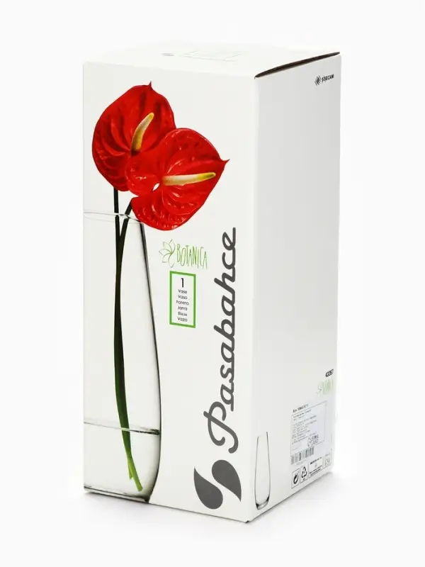 Ваза для цветов &laquo;Градиент&raquo; стеклянная, 26 см, 1.7 л.