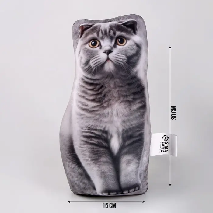 Антистресс игрушка, кот &laquo;Шотландец&raquo;