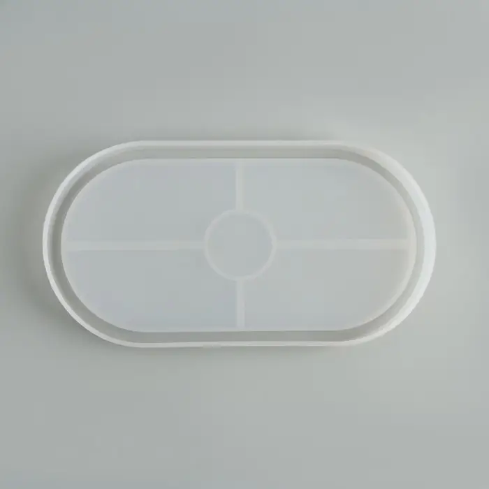 Подставка из гипса. Набор для создания поддона с красками «Овал»