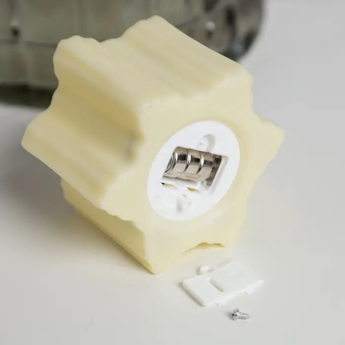 Светодиодная фигура &laquo;Снежинка&raquo; 7&times;8.5&times;8 см, пластик, от батареек AG13&times;3, свечение тёплое белое