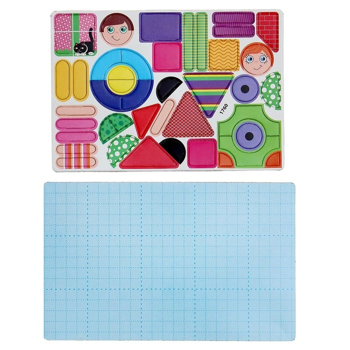 Магнитная мозаика «Всякая всячина-1», 42 элемента Магнитная мозаика «Всякая всячина-1», 42 элемента