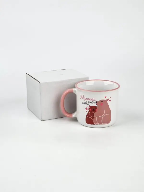 Кружка чайная керамическая &laquo;Мамочка&raquo;, 450 мл