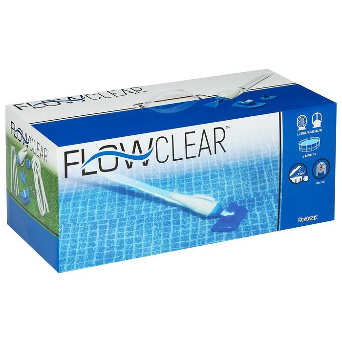 Пылесос для бассейна, вакуумный, 3 предмета: 2 насадки, ручка 190 см, 58212 Bestway Пылесос для бассейна, вакуумный, 3 предмета: 2 насадки, ручка 190 см, 58212 Bestway