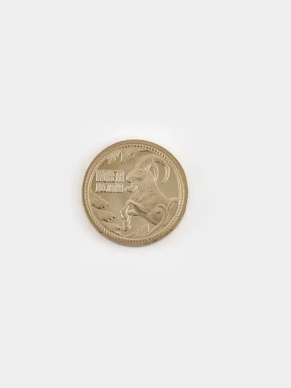 Монета металл &laquo;Монета богатства&raquo;, d=2.2 см