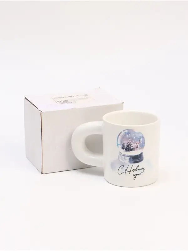 Кружка новогодняя керамическая &laquo;С Новым годом!&raquo;, 300 мл