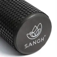 Ролик массажный Sangh, 60&times;15 см, чёрный