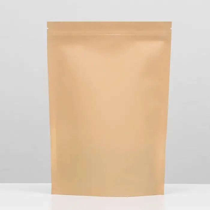 Пакет Zip - lock Крафт с прямоугольным окном 18×26 см Пакет Zip - lock Крафт с прямоугольным окном 18×26 см