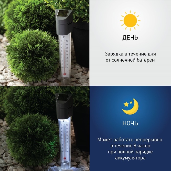 Светильник садовый Эра на солнечной батарее LED, IP54 Светильник садовый Эра на солнечной батарее LED, IP54