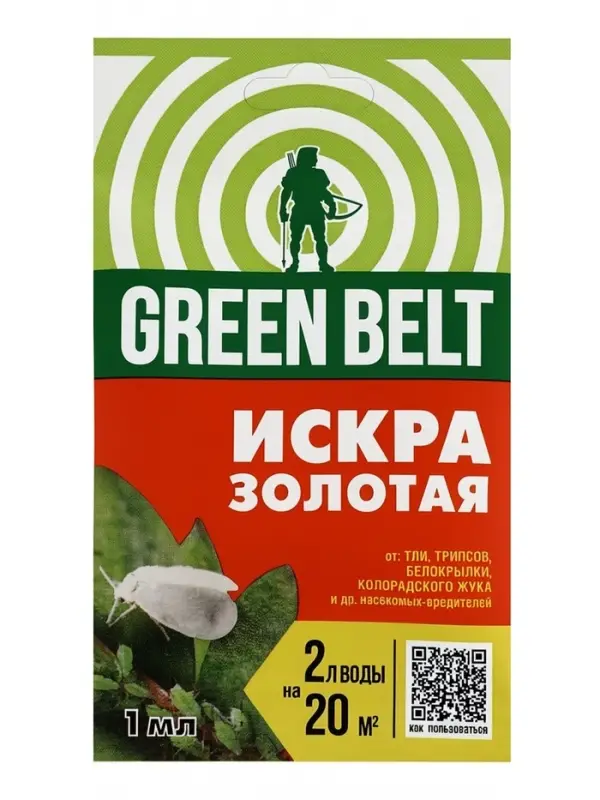 Инсектицид &laquo;Искра Золотая&raquo;, средство от колорадского жука, ампула, 1 мл