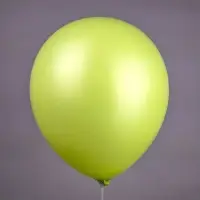 Шар латексный 10" Лайм, пастель, набор 50 шт.