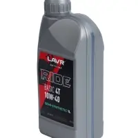 Моторное масло LAVR MOTO RIDE BASIC 4T 10W40 SL, 1 л Ln7749