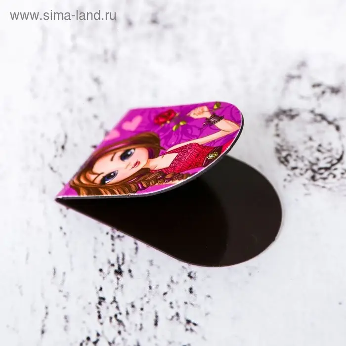 Закладки магнитные для книг, 6 шт «Будь красивой и умной» Закладки магнитные для книг, 6 шт «Будь красивой и умной»