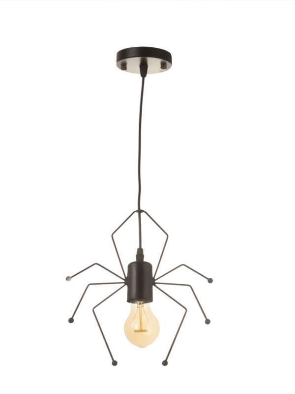 Светильник Spider 1х40Вт Е27 черный 20х20х8см Светильник Spider 1х40Вт Е27 черный 20х20х8см
