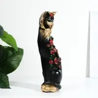 Фигура гипс &laquo;Маркиза средняя с цветами&raquo;, 42&times;12&times;14 см