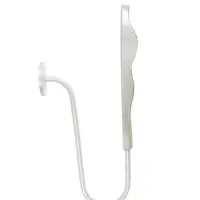 Крючок для штор CAPPIO KS040, цвет белый с золотом, набор 2 шт Крючок для штор CAPPIO KS040, цвет белый с золотом, набор 2 шт