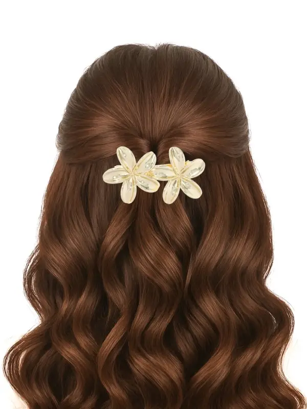 Заколка - автомат для волос QF &laquo;Орнелла&raquo;, 7 см, золото