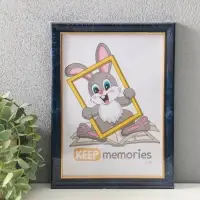 Фоторамка для фото 15&times;21 см Keep memories &laquo;Офис&raquo;, бирюза, (пластик)