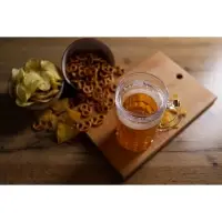 Пивная кружка, 450 мл, охлаждающая, пластик, прозрачная