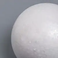 Шар из пенопласта для поделок и творчества, 1 шт., 9 см