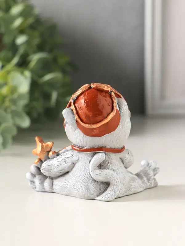 Фигурка полистоун &laquo;Кот летчик&raquo;, 6.3&times;8.7&times;7.5 см