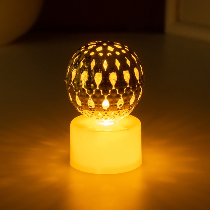 Ночник Ночник "Мини" Шар капли LED 0.3Вт 3,5х3,5х6см