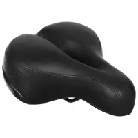 Седло Dream Bike, комфорт, цвет чёрный