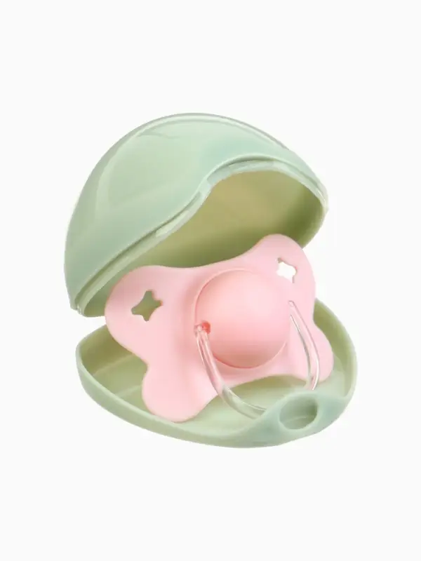 Контейнер для пустышки M&B, цвет серо-зеленый, 1 шт. Контейнер для пустышки M&B, цвет серо-зеленый, 1 шт.