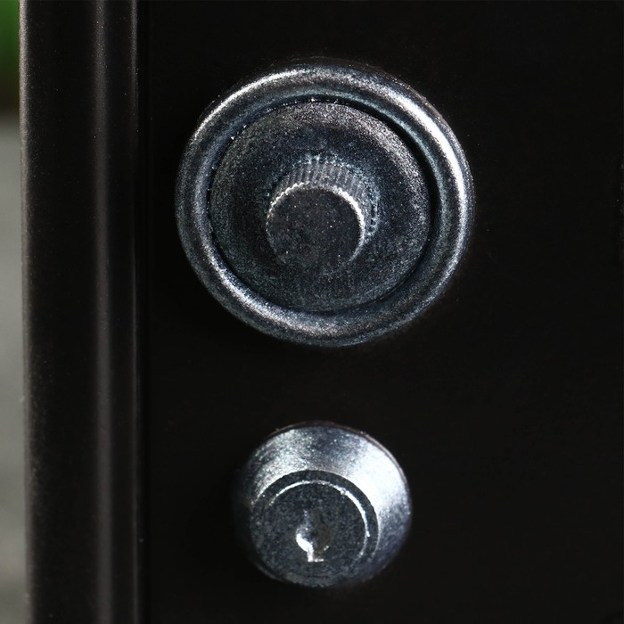 Копилка Копилка "Сейф" черный, 12х10х18см