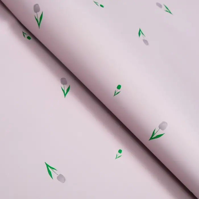 Пленка флористическая, «Поля тюльпанов» 65 мкм, пудра темная 58×58 см Пленка флористическая, «Поля тюльпанов» 65 мкм, пудра темная 58×58 см