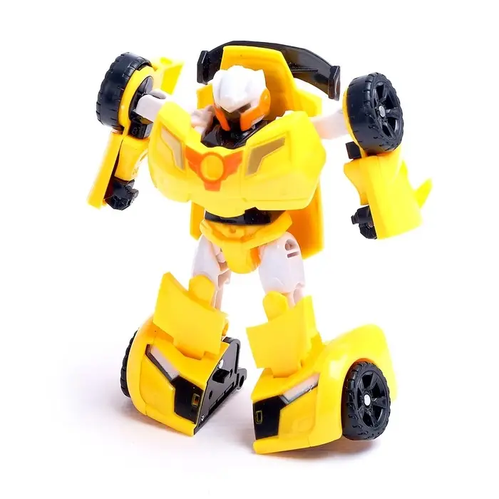 Робот - машинка &laquo;Автобот&raquo;, трансформируется, цвет жёлтый