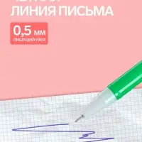 Ручка-прикол Calligrata &laquo;Авокадо&raquo;, синий стержень, гелевая