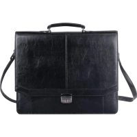 Портфель Бизнес имп.винилискожа,черный,мод.309/чер