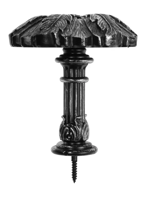 Крючок для штор CAPPIO KS035, d=9.8 мм, цвет серебро, 2 шт Крючок для штор CAPPIO KS035, d=9.8 мм, цвет серебро, 2 шт