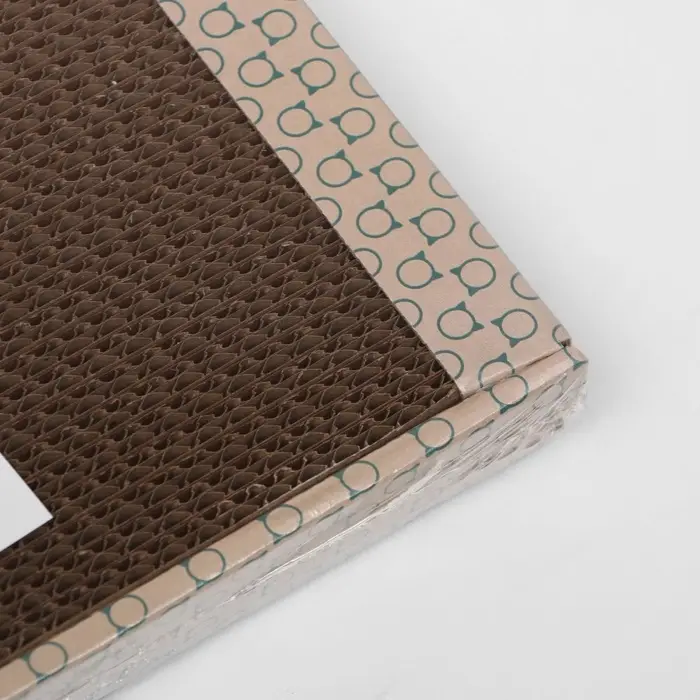 Домашняя когтеточка-лежанка для кошек, 56&times;30 см, гофрокартон