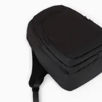 Рюкзак, 27*14*38,5 см, 2 отд 3н/карм, Комби, Водонепрон. дно, черный