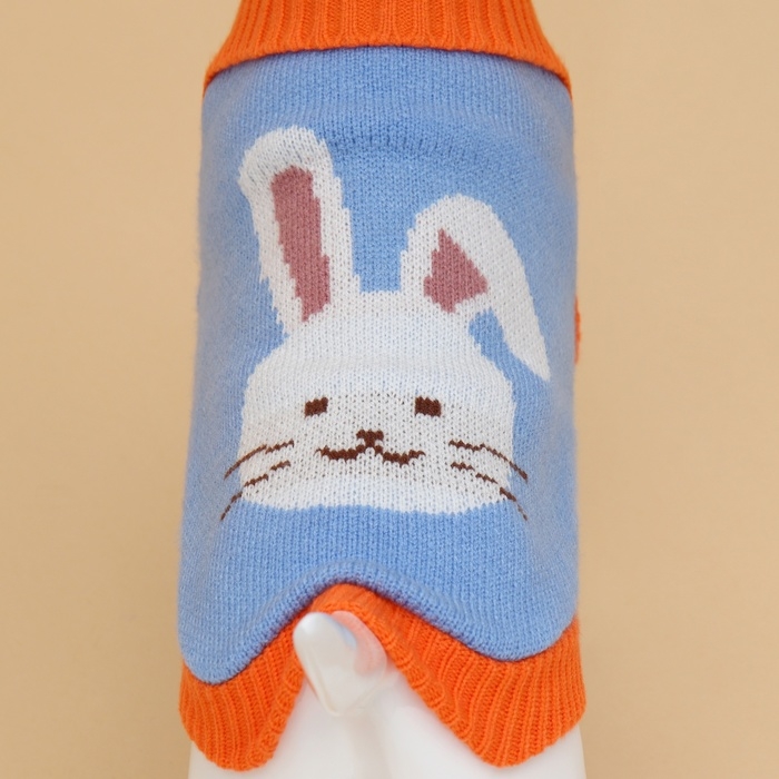 Свитер  Свитер "Зайка", XS (ДС 17, ОШ 17, ОГ 23-37 см)