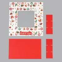 Коробка под 9 конфет &laquo;Сладкого Нового года&raquo;, 14.5&times;14.5&times;3.5 см