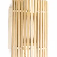 Абажур для бани и сауны, липа, 31.5&times;20.5&times;16.7 см, настенный, &laquo;Добропаровъ&raquo;