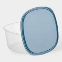 Контейнер для продуктов с мерной шкалой SparkPlast BioFresh, 2.65 л, прозрачный, пластик, крышка МИКС