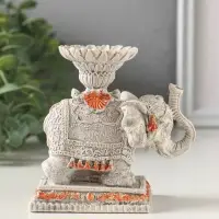 Подсвечник на 1 свечу &laquo;Слон индийский&raquo;, 10&times;10.5&times;6 см