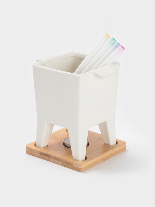 Набор для фондю BellaTenero, 11.5×14.5 см, 4 шпашки Набор для фондю BellaTenero, 11.5×14.5 см, 4 шпашки