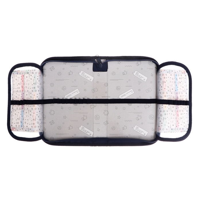 Пенал 1 секция, 130 х 210 х 40 мм, 2 откидные планки, тканевый, Calligrata TOP, Content Пенал 1 секция, 130 х 210 х 40 мм, 2 откидные планки, тканевый, Calligrata TOP, Content "Супер песик"