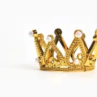 Топпер для торта &laquo;Корона&raquo;, 6.5&times;3.5 см, золотой